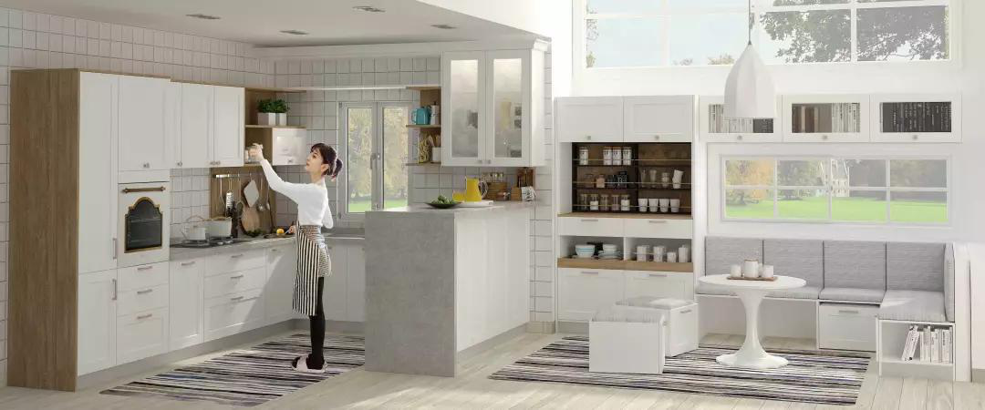 Romance Of Snimay Kitchen Cabinets