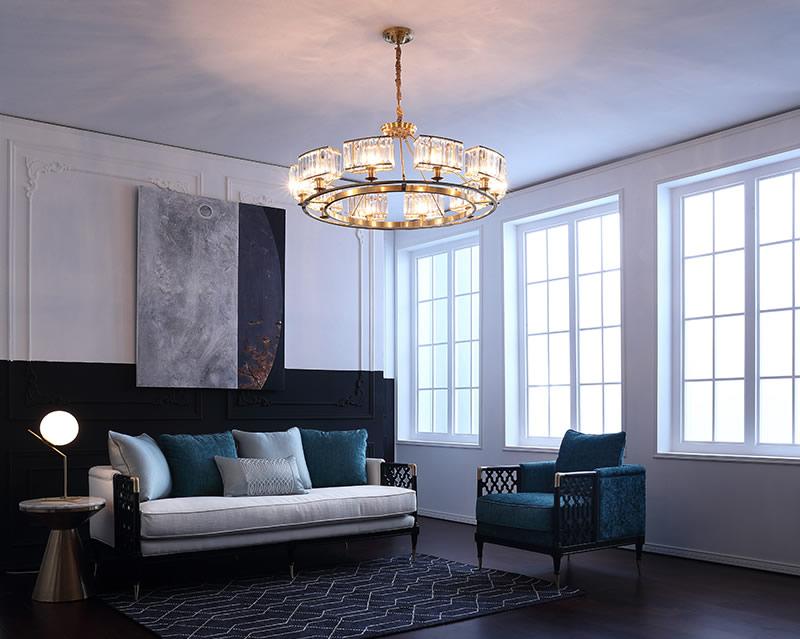 Do You Know the Styles of Chandeliers in the Living Room?
