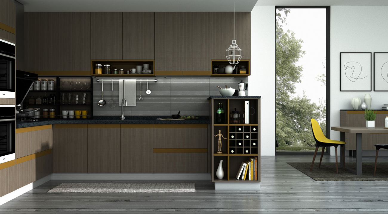 LATTE IMPRESSION Kitchen Cabinets