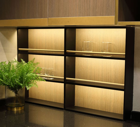 LATTE IMPRESSION Kitchen Cabinets
