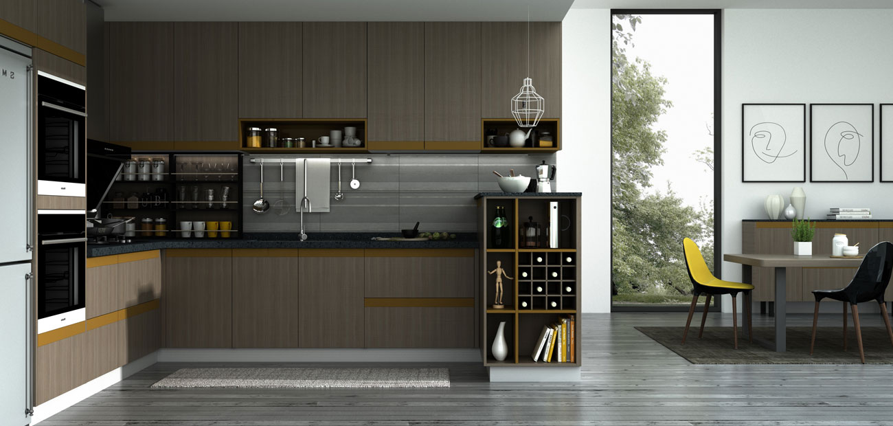 LATTE IMPRESSION Kitchen Cabinets