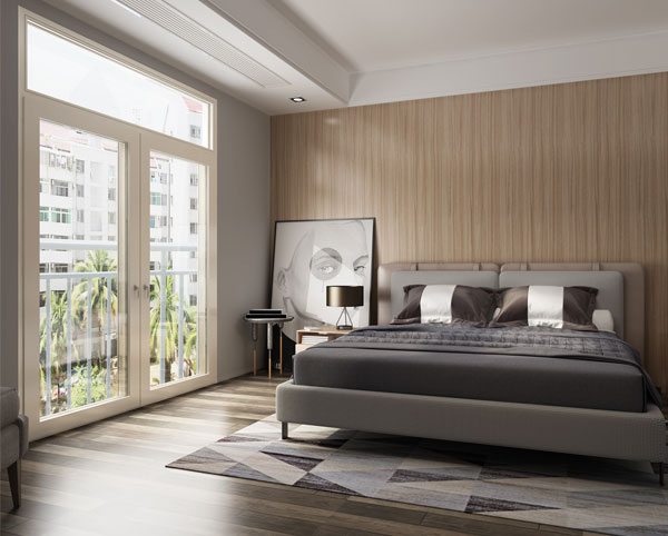 WUJI Vertical Hinged Door