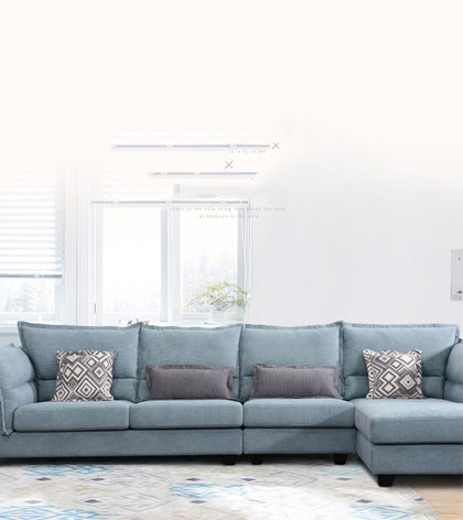 LIVING ROOM SOFA SIMPLE DESIGN SOFA SET-(SF-B1837B)
