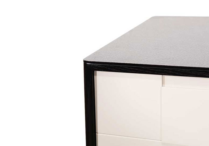 MODERN STYLE GLASS TEA TABLE (CJ-1863)