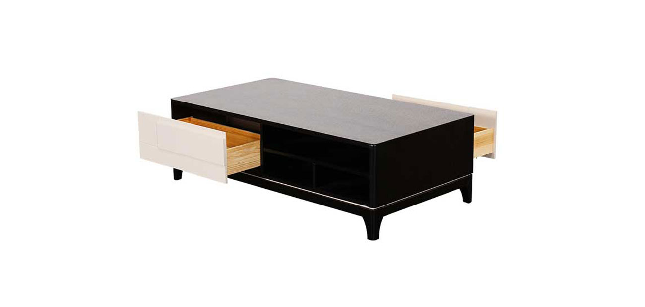 MODERN STYLE GLASS TEA TABLE (CJ-1863)