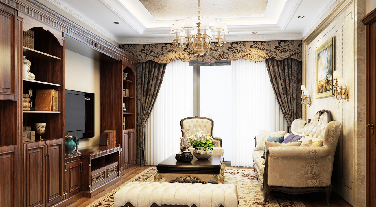 DOWNTON Living Room