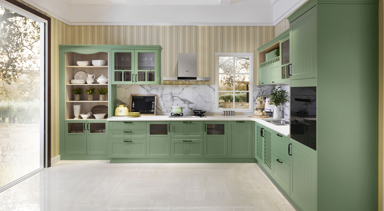 GREEN LIGHT SUMMER Kitchen Room