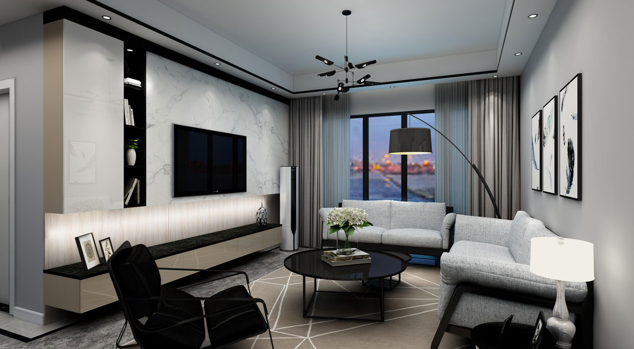 URBAN-SILHOUETTE Living Room