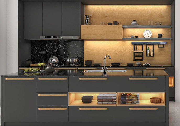 WONDERFUL AGE Kitchen Cabinets
