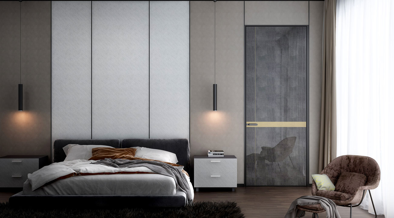 FLOW LINES Interior door