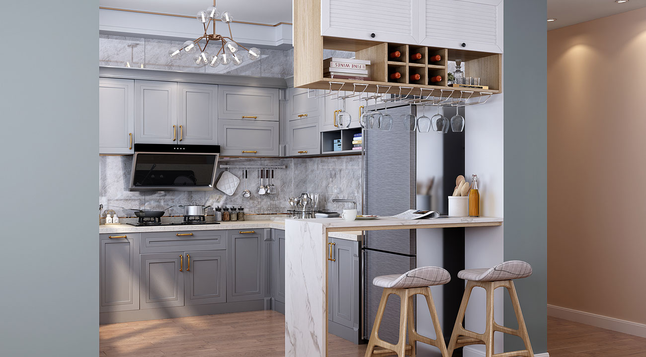 Efficie Kitchen Cabinet