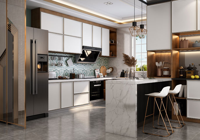 Goldace Kitchen Cabinet