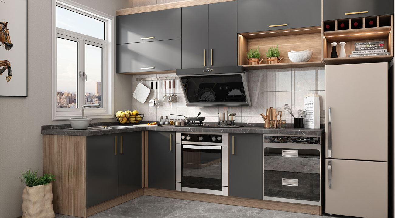 Wellcho Kitchen Cabinet