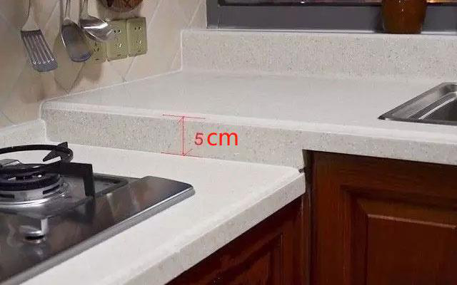 height of kitchen sink