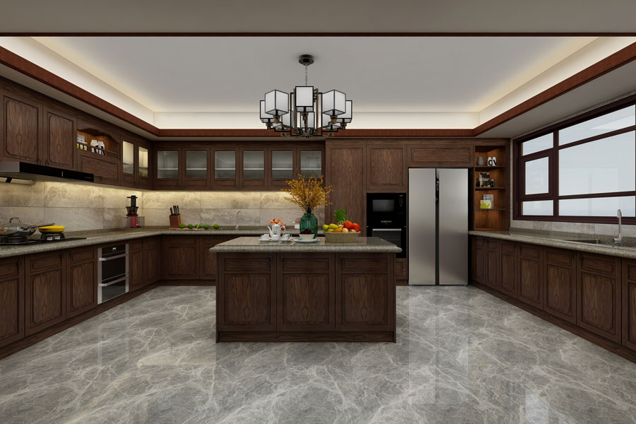 Traditional Style Kitchen Cabinet