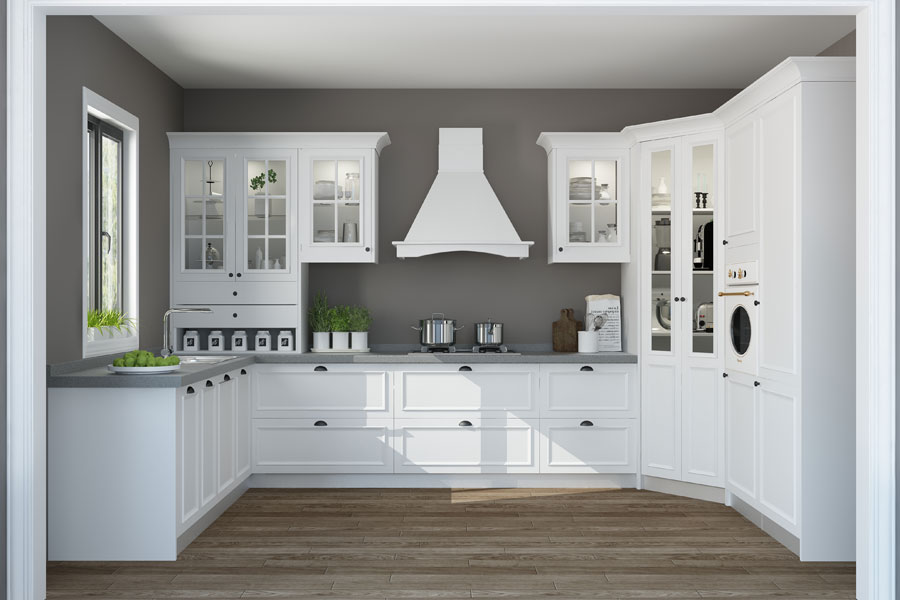 How To Design A Traditional Kitchen With White Kitchen Cabinets