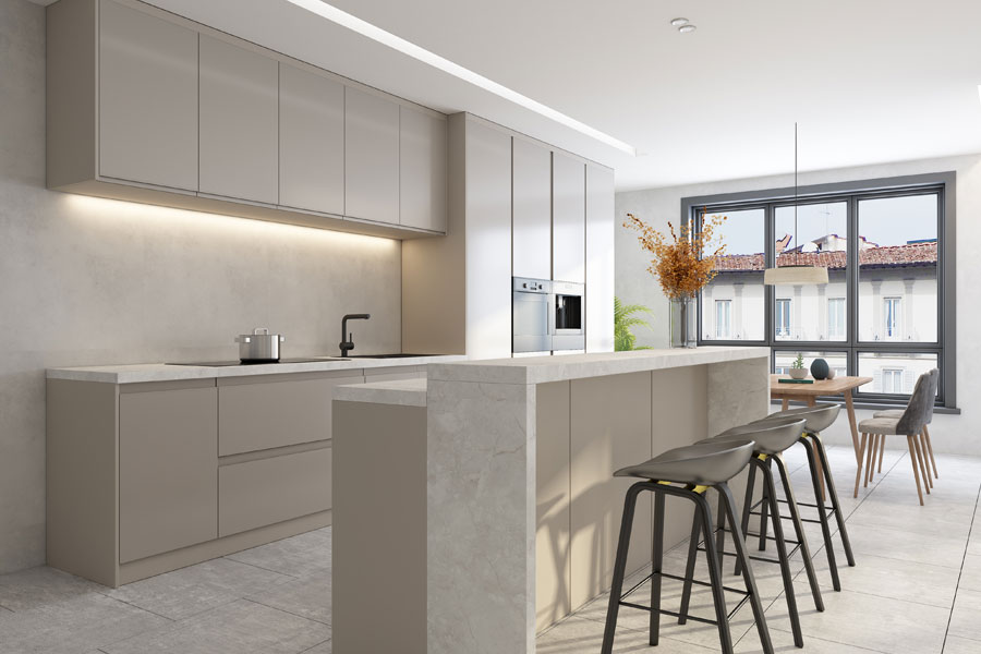 Beige Colour Kitchen Cabinets, Beige Kitchen Cabinets 2021