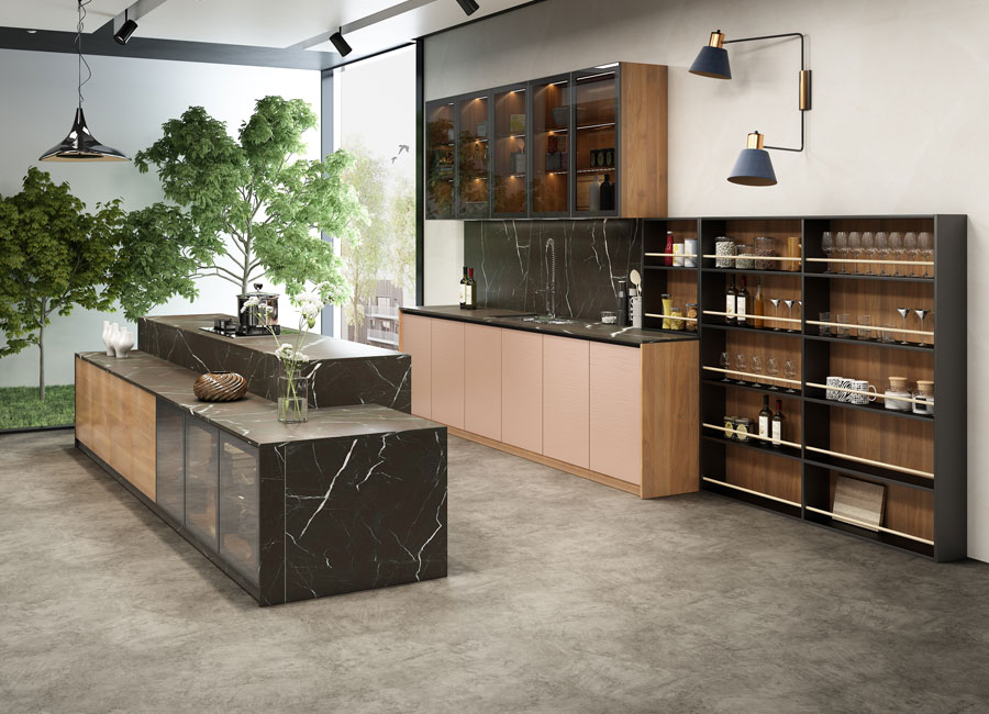 SN20-KCM026 Kitchen Cabinet