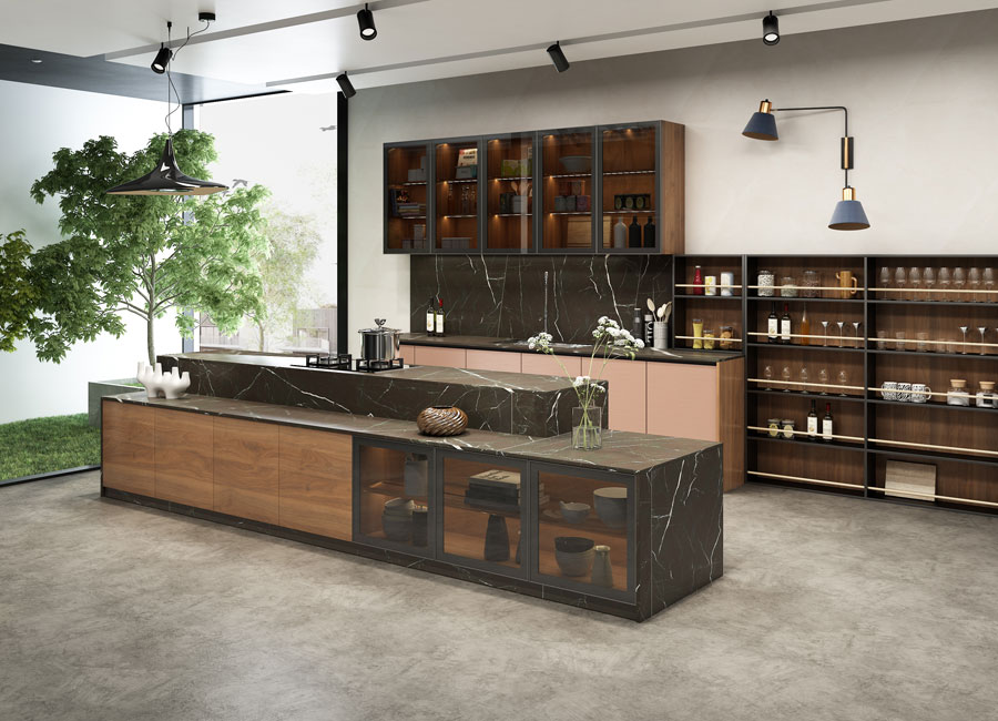 SN20-KCM026 Kitchen Cabinet