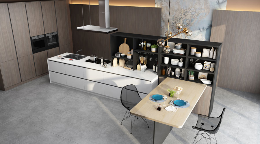 SN20-KCM027 Kitchen Cabinet