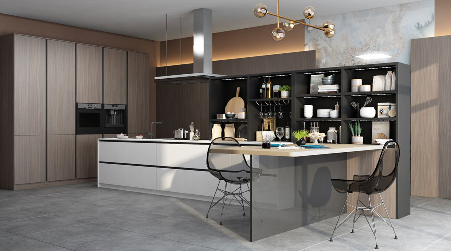 SN20-KCM027 Kitchen Cabinet