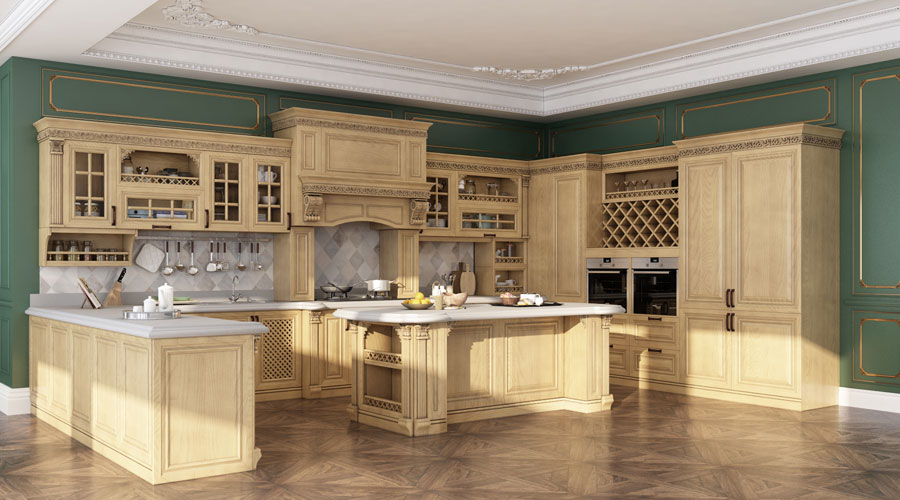 SN20-KCS008 Kitchen Cabinet