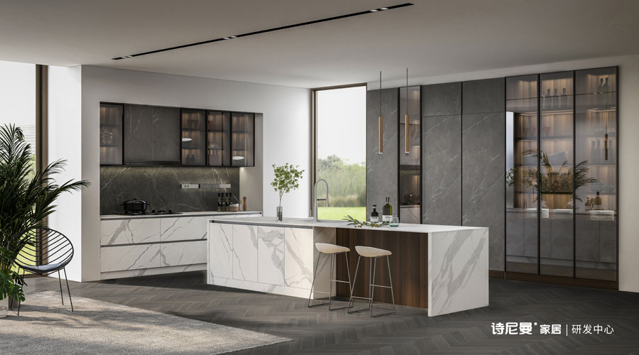 SN21-KC001 Kitchen Cabinet