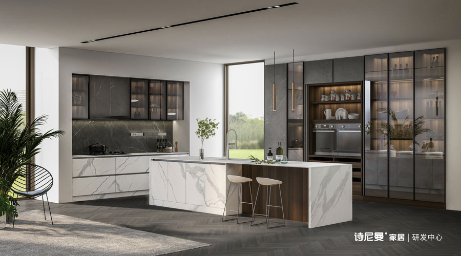 SN21-KC001 Kitchen Cabinet