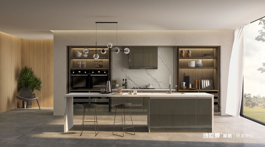SN21-KC002 Kitchen Cabinet
