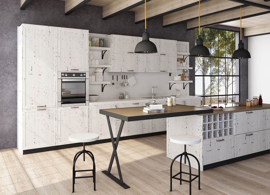 SN21-KC007 Kitchen Cabinet