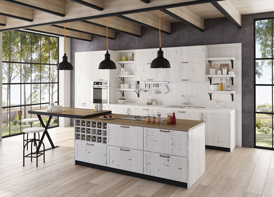 SN21-KC007 Kitchen Cabinet