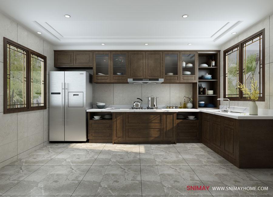 L Shaped Kitchen Cabinet Design, How To Decorate A Small L Shaped Kitchen