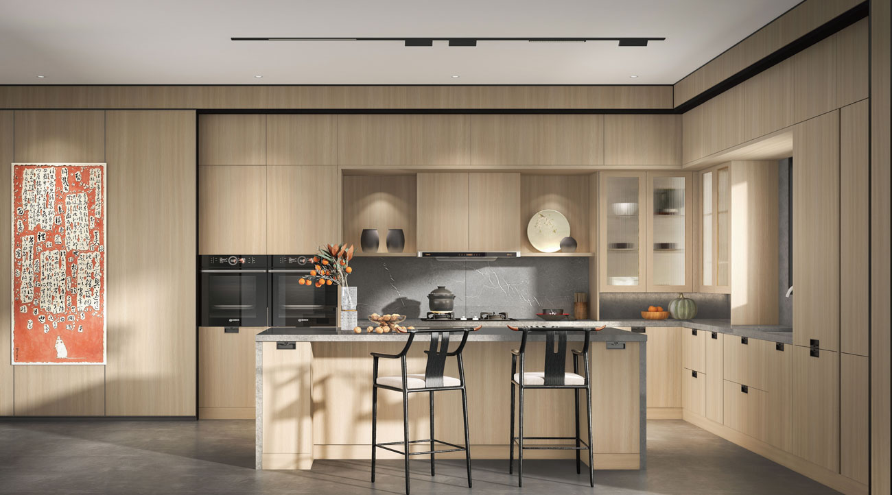 SN22-KC001 Kitchen Cabinet