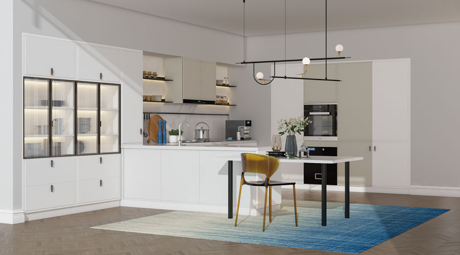 SN22-KC002 Kitchen Cabinet