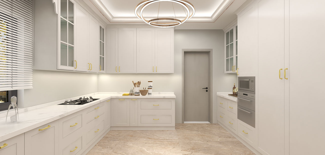 India villa kitchen cabinet project