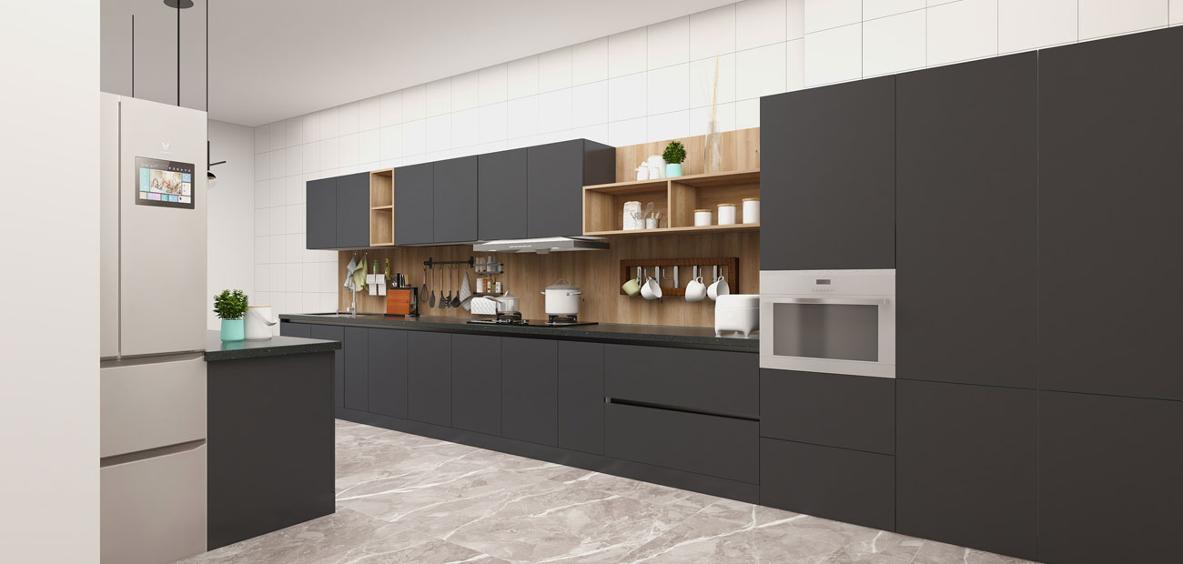 Singapore apartment kitchen cabinet project