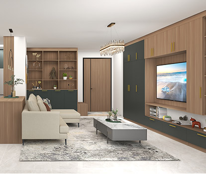 Singapore aparment whole house design