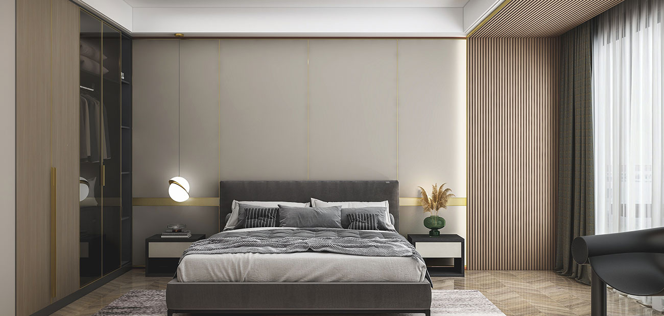 Ecological Wood Bedroom Design