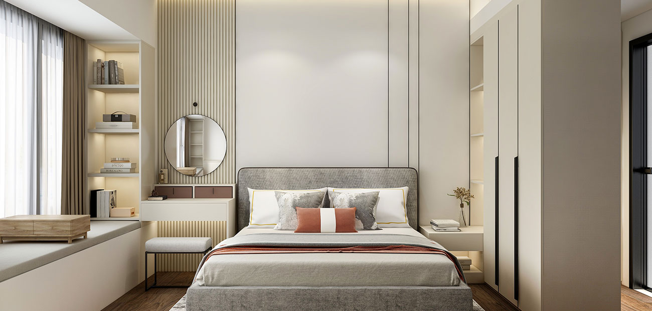 Ecological Wood Bedroom Design