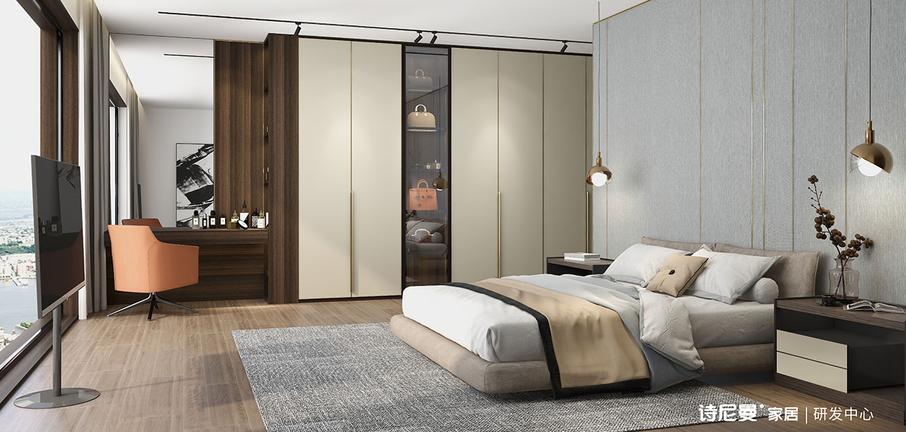 Smoked Sandalwood Bedrorom Design