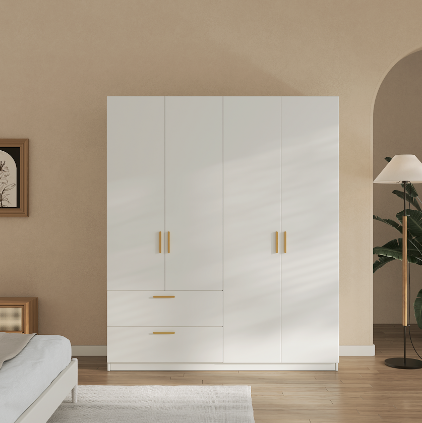 Minimalist style wardrobe